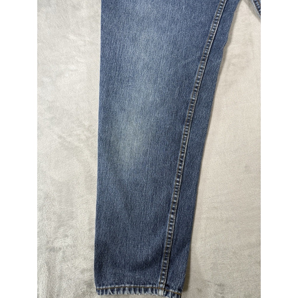 Levis 550 Jeans Women's 14 Reg Relaxed Fit Tapered Leg Vintage 90's Made In USA - Picture 3 of 14